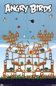 Angry Birds - Pig Fort - Art Print | Movie Poster Prints from Posterazzi