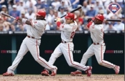 "Phillies - Howard, Rollins, Utley" - Art Print | Movie Poster Prints from Posterazzi