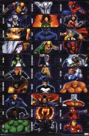 Marvel Heroes Collage - Art Print | Movie Poster Prints from Posterazzi