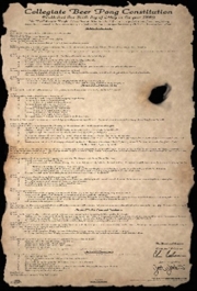 Beer Pong- Constitution - Art Print | Movie Poster Prints from Posterazzi