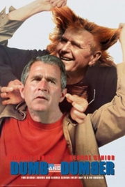 Bush- Dumb And Dumber - Art Print | Movie Poster Prints from Posterazzi
