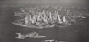 Airplane View of Manhattan - Art Print | Movie Poster Prints from Posterazzi