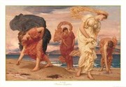 By the Sea - Art Print by Frederic Leighton | Movie Poster Prints from Posterazzi