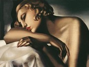 "Dormeuse, 1931-32" - Art Print by Tamara De Lempicka | Movie Poster Prints from Posterazzi