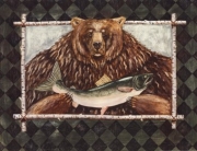 Birch Bear I - Art Print by Suzan Riggsbee White | Movie Poster Prints from Posterazzi