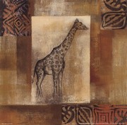 African Animal I - Art Print by Silvia Vassileva | Movie Poster Prints from Posterazzi