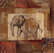 African Animal IV - Art Print by Silvia Vassileva | Movie Poster Prints from Posterazzi