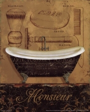 Bain de Monsieur - Art Print by Daphne Brissonnet | Movie Poster Prints from Posterazzi