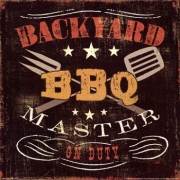 Backyard BBQ - Art Print by Pela Studio | Poster Prints from Posterazzi