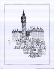 Big Ben - Art Print by Avery Tillmon | Movie Poster Prints from Posterazzi