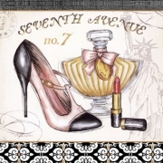 Boutique de Luxe III - Art Print by Andrea Laliberte | Poster Prints from Posterazzi