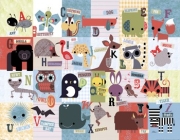 Animal ABC - Art Print by Jillian Phillips | Poster Prints from Posterazzi